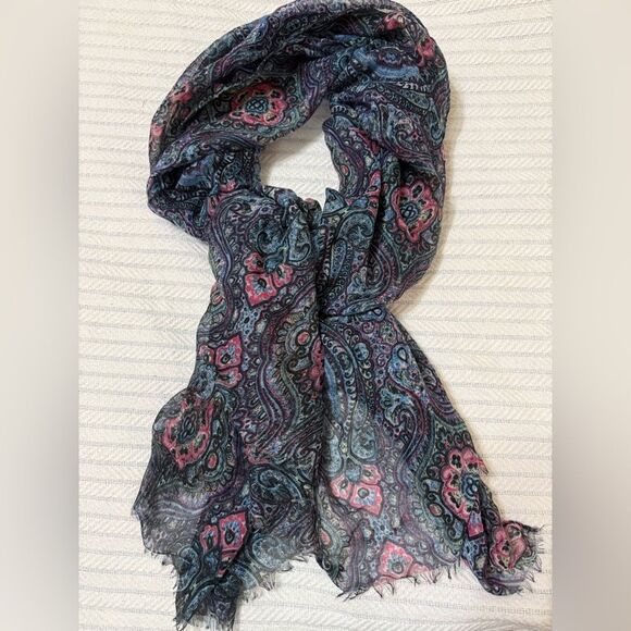 Cotton On Accessories - Large/Rectangle Cotton On Multicolor Paisley Scarf